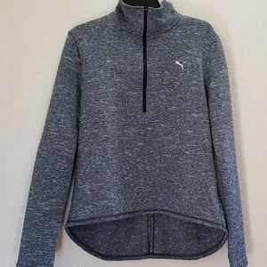 Womens warm cell padded puma hoodie